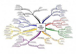 SME BUSINESS PLAN Example mind map Using Tony Buzan Mind Mapping Techniques