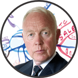 Tony Buzan with Mind Map